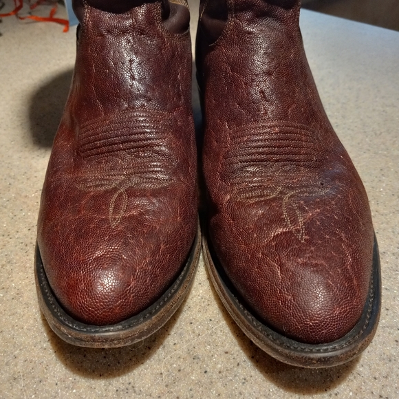 Tony Lama Mens Sz10D Elephant Cowboy Boots EXCELLENT Condition main image 7